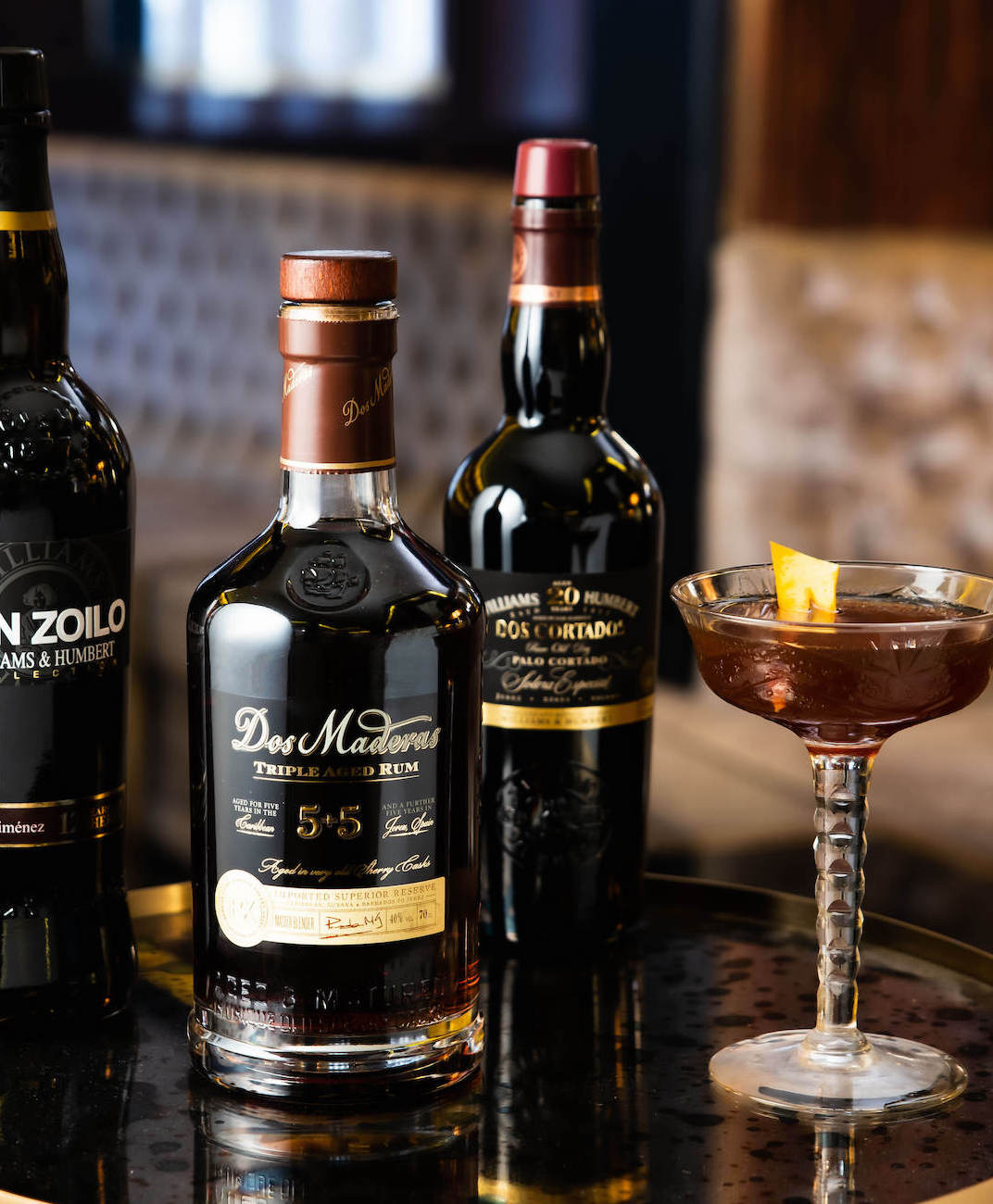 Dos Maderas Desconstruido - Easy dark rum cocktails portfolio